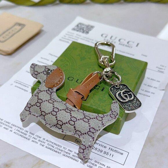 Gucci Dog-shaped bag charm - Picture 5 of 6